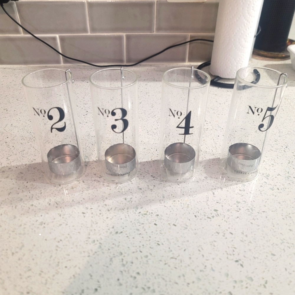 Yankee tea light holders